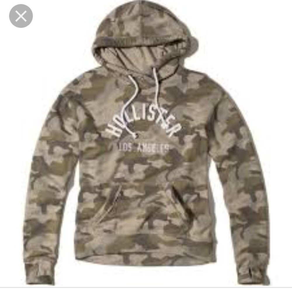 Hollister Logo Graphic Hoodie
